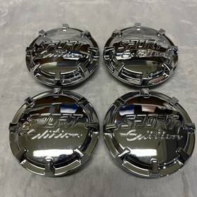 Sport Edition 5386-cap Set Of 4 Center Caps Wheel Hub Covers Good Clips Nice