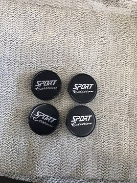 Sport Edition Se-14 Jt08957 4 Center F14 Gloss Black With Chrome And Logo Cap Jh3-2