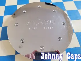 Cap717k209 Starr Wheels # . Chrome Wheel Center Cap 54 Qty. 1