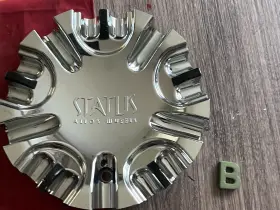 Tl5905-cap Status Alloy Wheels #b 1 Chrome Center Cap Custom