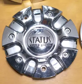 C700602-1 Status Alloy Wheels - Center Caps Set Of 4 / 060-2 Zsd09