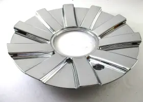 C-1213-4 Strada #c-1213-4 6 3/4 Inch Chrome Wheel Center Cap Plate Only For 1