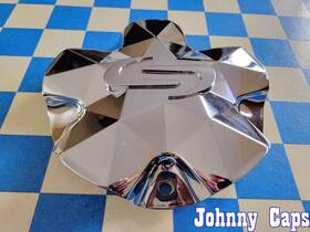 Strada Wheels 51912085f-1 # . Chrome Custom Wheel Center Cap 33 Qty. 1