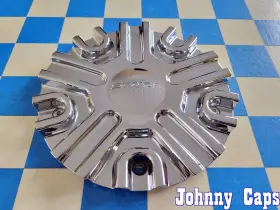 53542285f-1 Strada Wheels # . New Chrome Custom Wheel Center Cap 55 Qty. 1