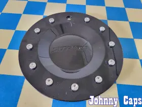 80642490f-3 Strada Wheels # . Gloss Black Custom Wheel Center Cap 52 Qty. 1