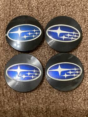Subaru 580.su1t15 Wheel Center Hub Cap Oem #pc Abs 4pcs