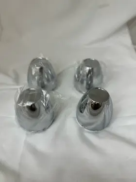 98-1163su Supreme 98-1163 3-1/4 12 Pieces - No Logo Fits Inch Dia Bore Chrome Wheel Center Cap