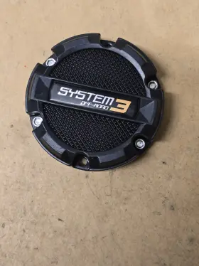 C951-3 System 3 Off-road Matte Flat Black Wheel Center Cap Part #