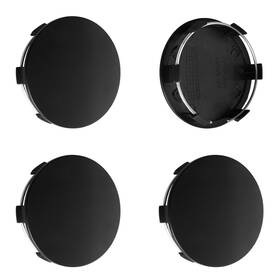 The Mechanic Shop Tms00101-1 3.25inch 83mm Wheel Center Caps For Outer 83.0mm Inner 75.4mm Matte Black