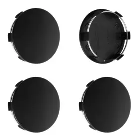 Tms00101-1 The Mechanic Shop 3.25inch 83mm Wheel Center Caps For Outer 83.0mm Inner 75.4mm Matte Black