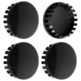 Tms00102-2 The Mechanic Shop 3.25inch 83mm Wheel Center Caps For Outer 83.0mm Inner 73.1mm Gloss Black