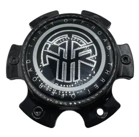C109305mb05-2-4 Thret Off-road Wheels C10701b04 Gloss Black Wheel Center Cap # /