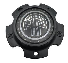 Thret Off-road Wheels C10702mb07 Off-road Gloss Black Wheel Center Cap # / C109305mb01-3