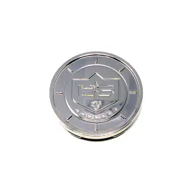 Cap-536mb Tis / Satin Chrome Snap In Center Cap