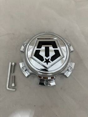 Tis Cap-547mb-6-tis E128-6h-cap 6 Lug Chrome Wheel Center Cap With Installation Screws