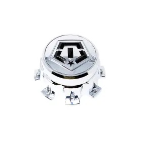 Cap-tdr1-c19 Tis / Chrome Bolt On Rear Drw Center Cap