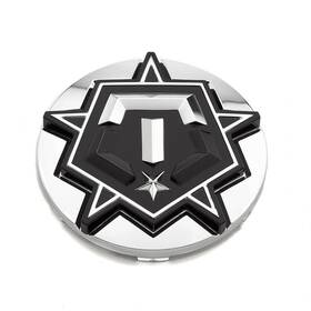Tis Lens-535c-tstar / 535c Chrome Snap-in Center Cap