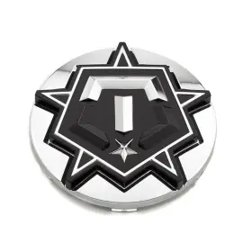 Lens-535c-tstar Tis / 535c Chrome Snap-in Center Cap