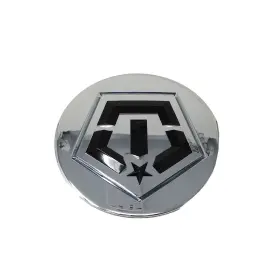 Lens-td2-c19 Tis / Td2-c19 Chrome Snap-in Center Cap