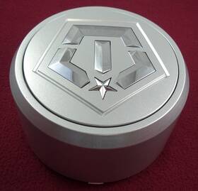 Tis Tis-0009s Wheels Silver Custom Wheel Center Cap # / 1921l173-b 1