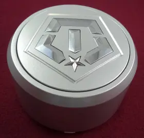 1921l173-b Tis Tis-0009s Wheels Silver Custom Wheel Center Cap # / 1