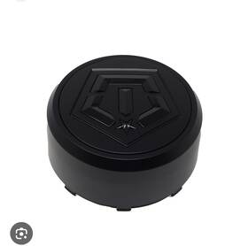 Tis Tisgb8-cap Gloss Black Snap In Wheel Center Cap