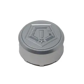 Tisgs8-cap Tis / Gloss Silver Snap In Center Cap
