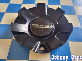 C10326mb02 Touren Wheels # . Custom Matte Black Wheel Center Cap 71 Qty. 1