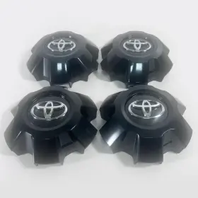 4260b-35070-b Toyota 2014-2024 4runner Sr5 # 75153b 17x7 Gloss Black Wheel Center Caps Set/4