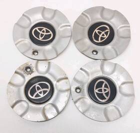 Toyota Pz406b06711 2009-2010 Rav4 Yaris Wheel Center Caps Set Of 4 Metal 6 Inch #pz406b06711