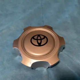 Ty-035 Toyota 4-runner Silver With Black Logo Wheel Rim Snap-in Hub Center Cap