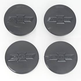 Trim Illusion Ccap6804blk 4pc Gloss Black Wheel Center Cap Set For Chevy Malibu Equinox Cruze Impala