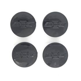 Trim Illusion Ccap6808blk 4pc Gloss Black Wheel Center Caps For Chevy Colorado Blazer Traverse Trailblazer