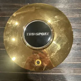 44-0850 Tru Spoke Center Cap Gold Wire Wheel 7 1/4 Wide 44-0850 Tru Spoke Center Cap Gold Wire Wheel 7 1/4 Wide
