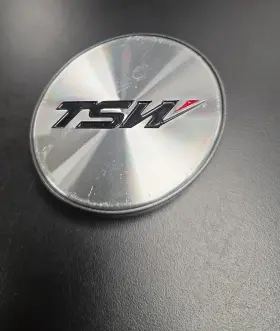 Ms-cap-t144 Tsw Black And Machined With Black&red Logo Wheel Center Cap Hub Ms-cap-t144 Tsw Black And Machined With Black&red Logo Wheel Center Cap Hub