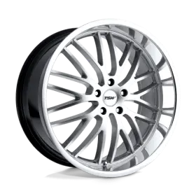 1880snt405108s72 Tsw Wheels Snetterton 18x8 5x108 40 72.10 Hyper Silver With Mirror Cut Lip Wheel/rim