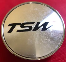 C-011 Tsw Wheels One Luxury Alloy Chrome Machined Center Cap C-011/3165