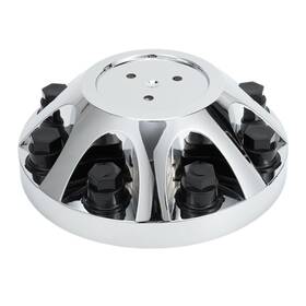 Tuckbold Tuca240808000354 Wheel Center Cap For Chevy Silverado 2500 3500 Hd 2011-2023 Chrome 1pc