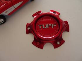 Tuff 1920s12 Red Custom Wheel Center Cap #