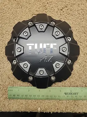 C809301-2cap Tuff A.t. Matte Black Wheel Center Cap C809301-2/t01 C809301-2cap Tuff A.t. Matte Black Wheel Center Cap C809301-2/t01