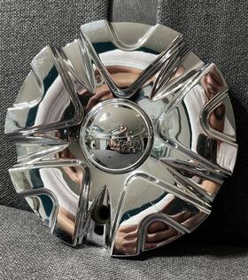 Tyfun Cstf705s-2p Wheel Center Cap Sj904-08 Chrome Custom Rim Hubcap Cover