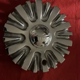 Cstf706s-1p Tyfun Custom Chrome Center Wheel Hub Cap Cover