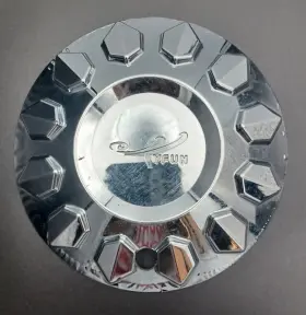 T835-cap Tyfun Wheels T835-cp Custom Wheel Center Cap Chrome Pn Used