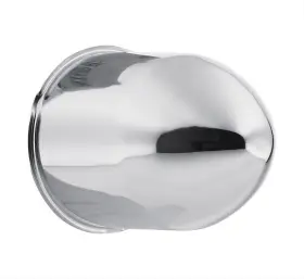 U.s. Wheel 687721028300 C115 Center Cap Steel Chrome Push-through Bullet Style Each
