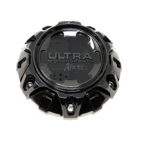 89-0056bkx Ultra / Gloss Black Bolt-on Center Cap
