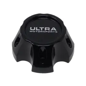 89-9154bk Ultra / Gloss Black Bolt On Center Cap