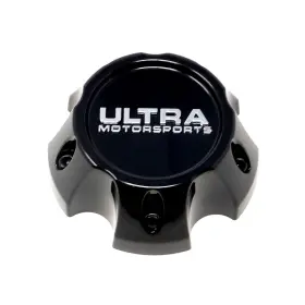 89-9155bk Ultra / Gloss Black Bolt On Center Cap