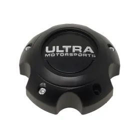 89-9756sb Ultra / Satin Black Bolt-on Center Cap