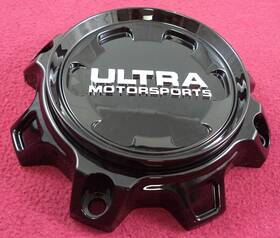 Ultra A89-0081fbk Motorsports Wheels Gloss Black Custom Wheel Center Cap # 1
