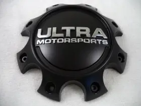 A89-9770sb Ultra Wheels Flat Black Custom Wheel Center Cap Caps # 1